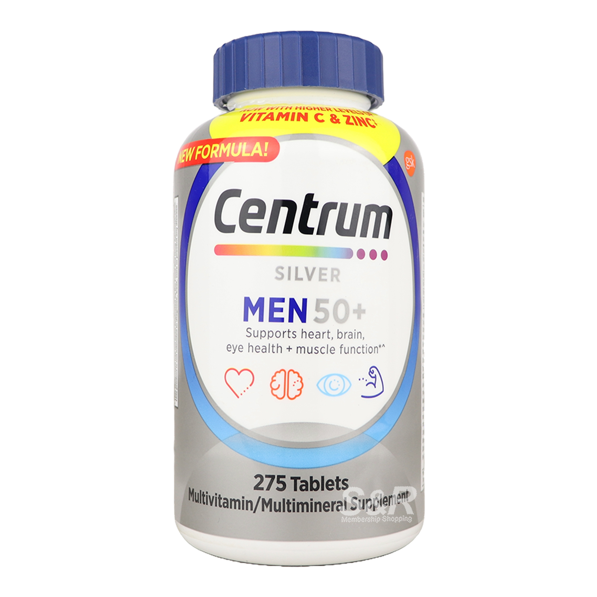 Centrum Silver Men 50+ 275pcs